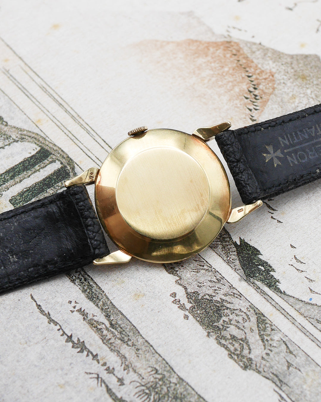 1940s Vacheron Constantin "Cornes de Vache" with B&P