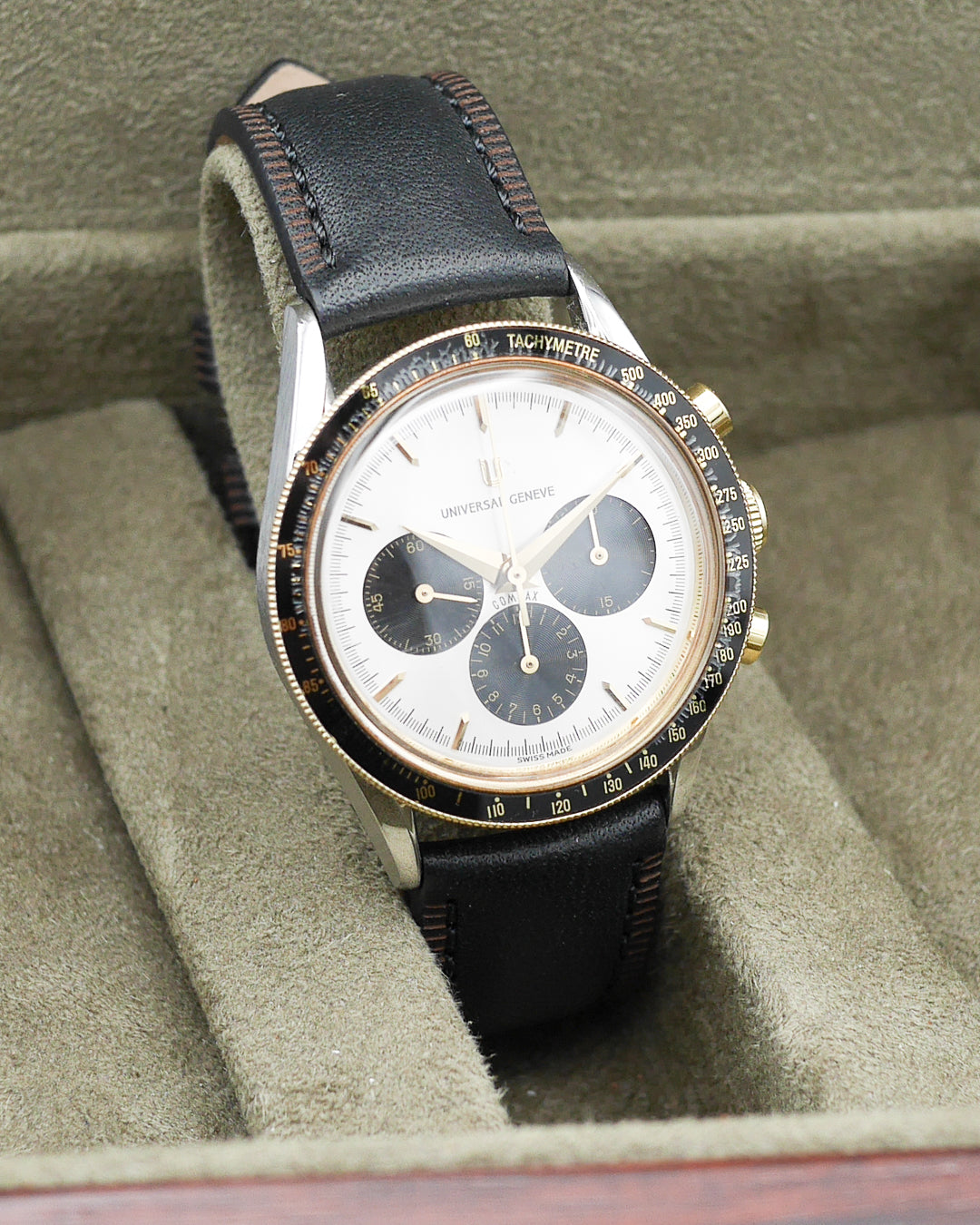 Universal Geneve Compax "Baby Nina" two tone - Full Set