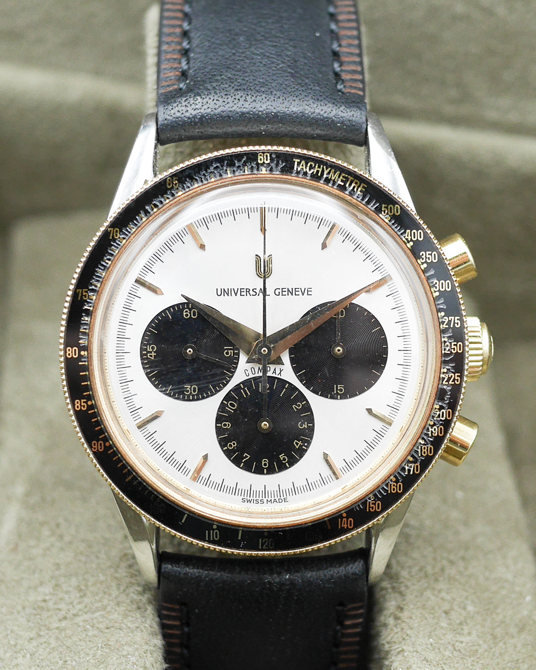 Universal Geneve Compax "Baby Nina" two tone - Full Set