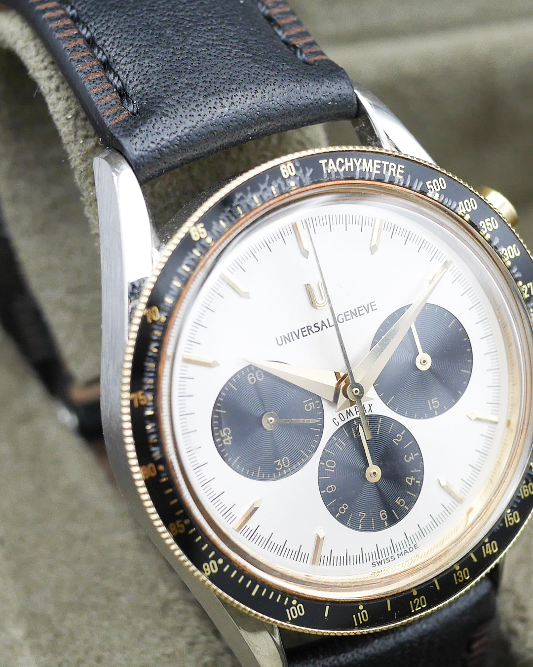 Universal Geneve Compax "Baby Nina" two tone - Full Set