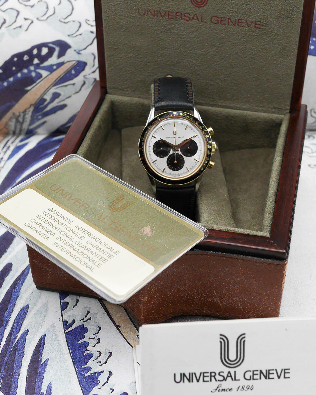 Universal Geneve Compax "Baby Nina" two tone - Full Set