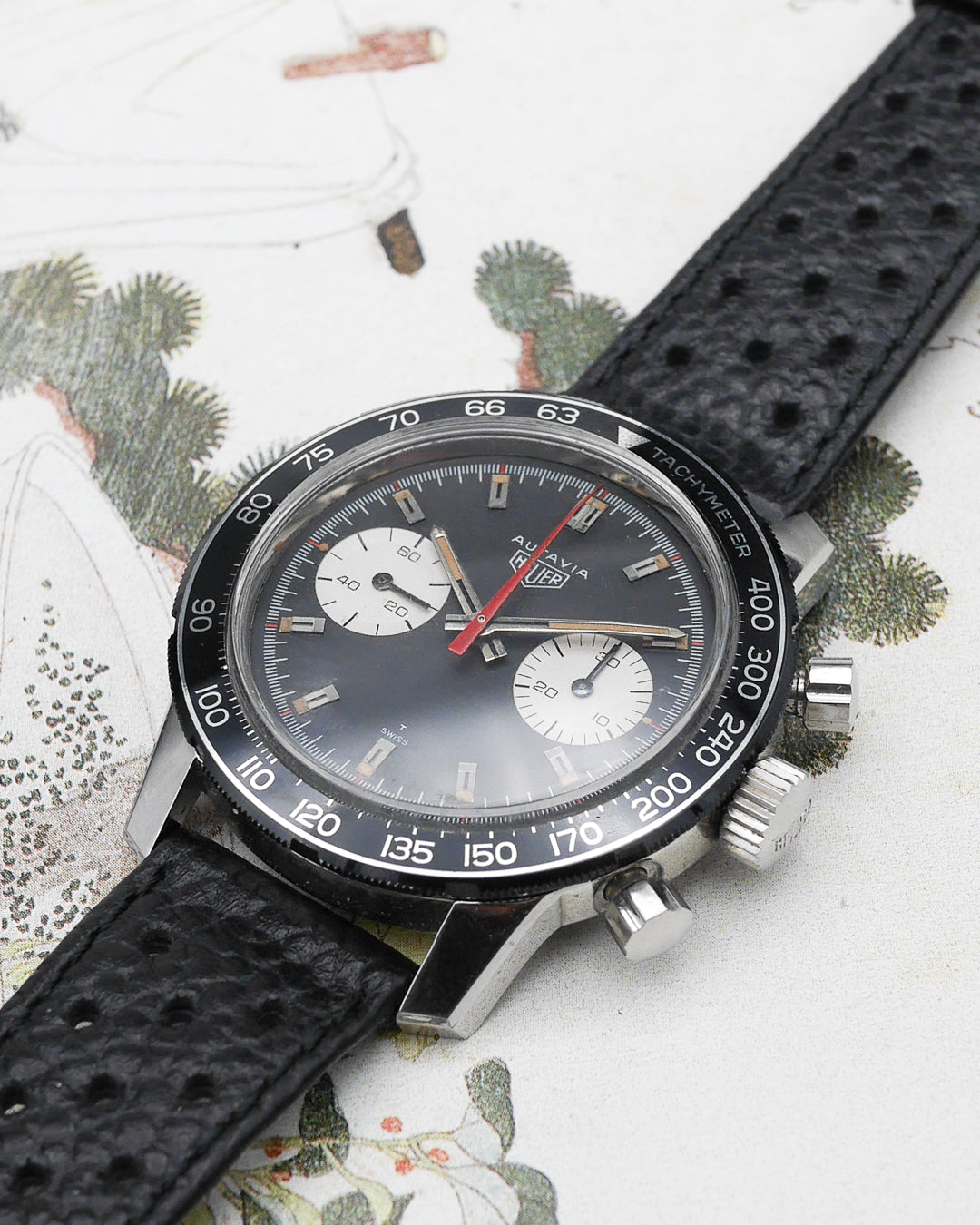 1970s Heuer Autavia 7763 Mk2
