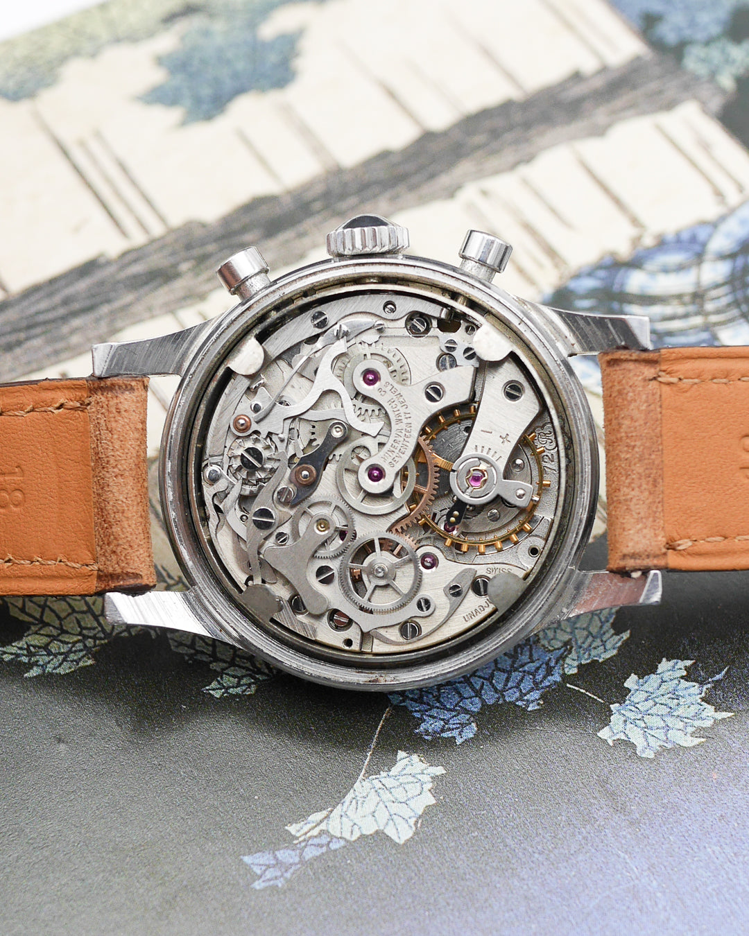1960s Minerva Chronograph VD 712 made for the Swedish Military
