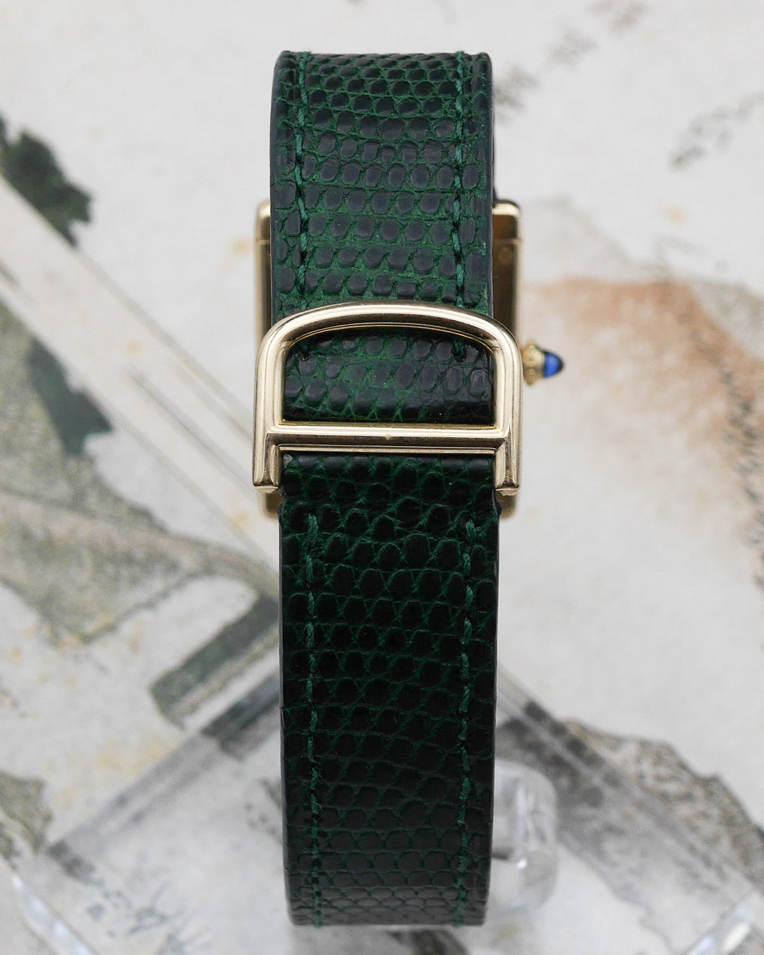 1976 Cartier Tank Louis Ultra Thin with original guarantee card