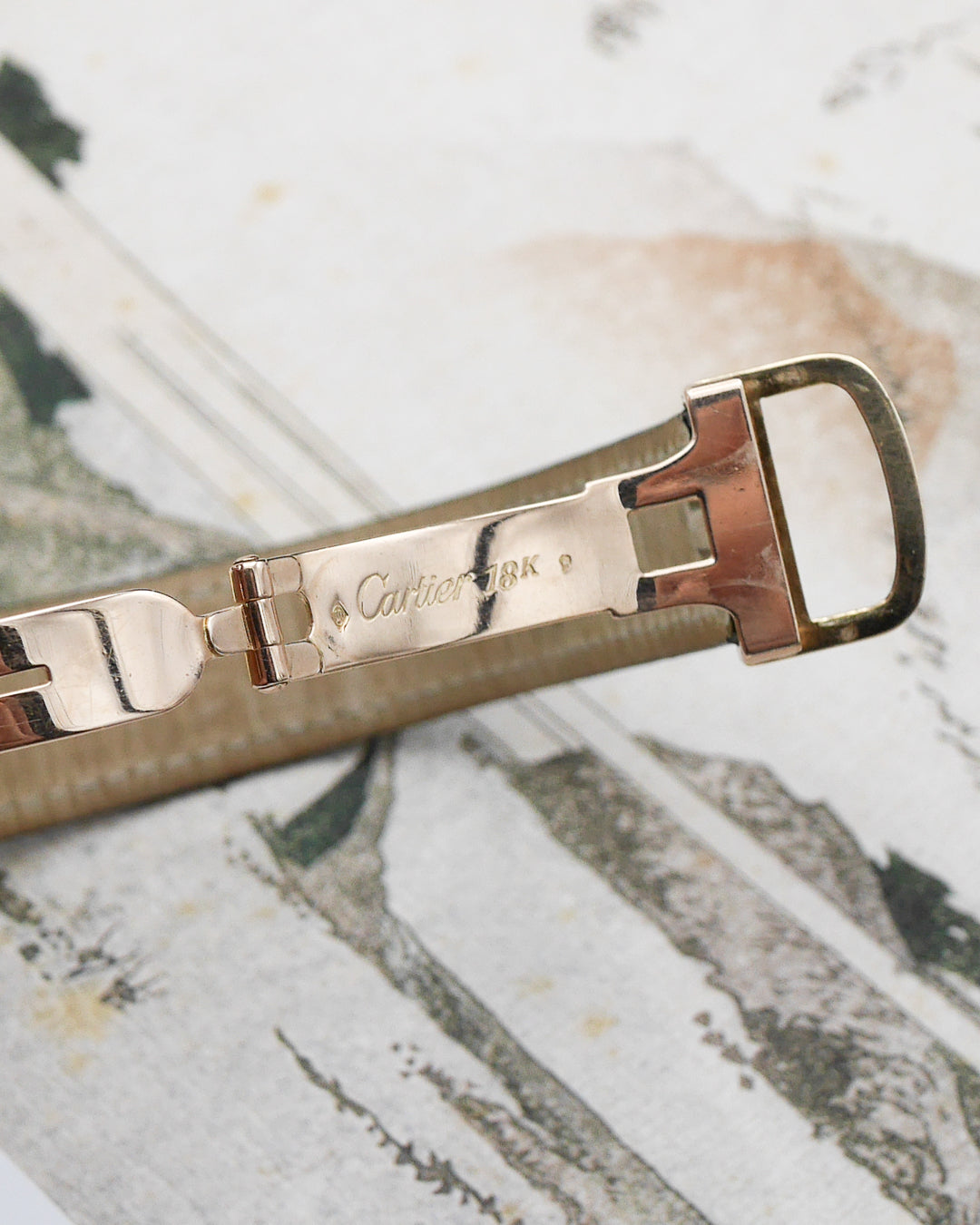 1976 Cartier Tank Louis Ultra Thin with original guarantee card