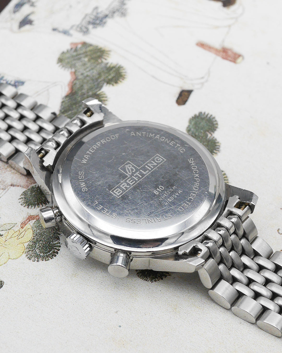 1970s Breitling Top Time "Long Playing" 815 transitional