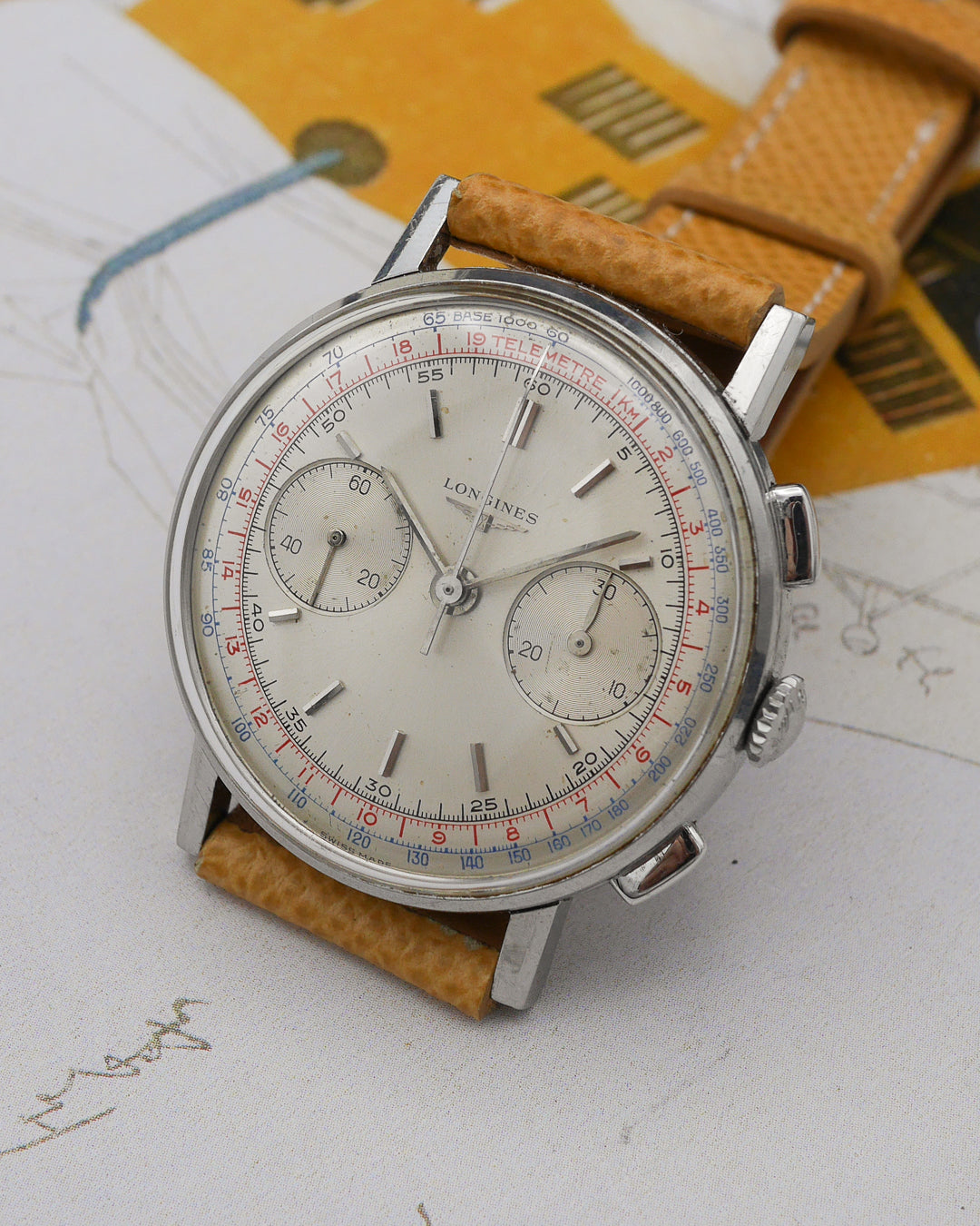 1960s Longines 30CH chronograph ref. 7412