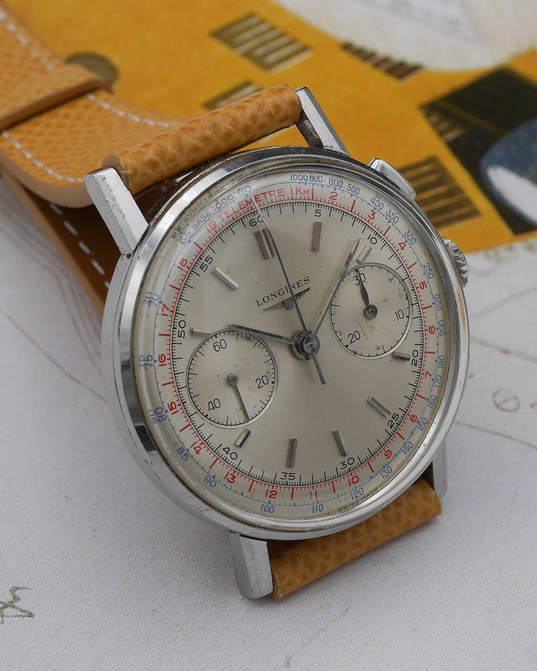 1960s Longines 30CH chronograph ref. 7412