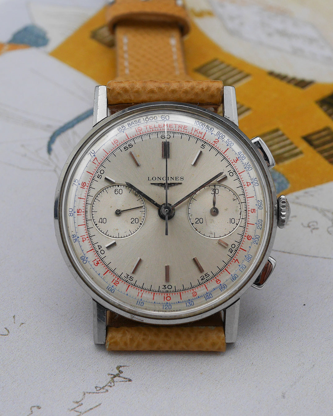 1960s Longines 30CH chronograph ref. 7412