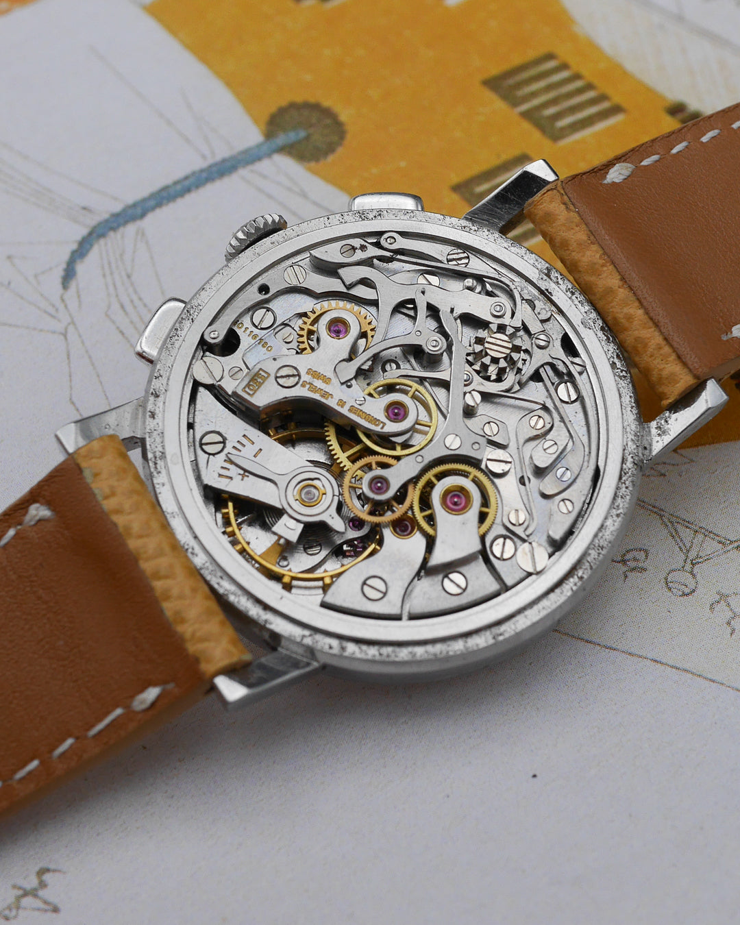 1960s Longines 30CH chronograph ref. 7412