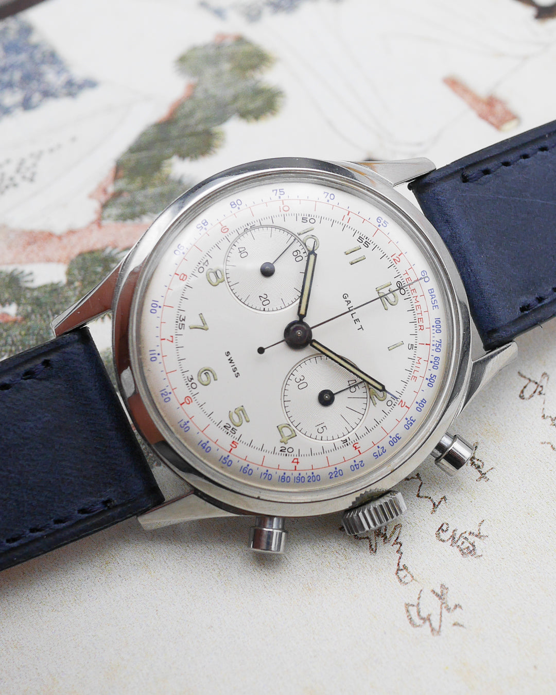 1950s Gallet Chronograph with Excelsior Park movement