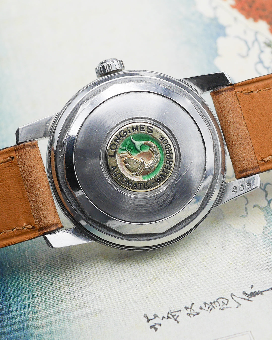 1950s Longines Conquest Calendar ref. 9004 with cream patina