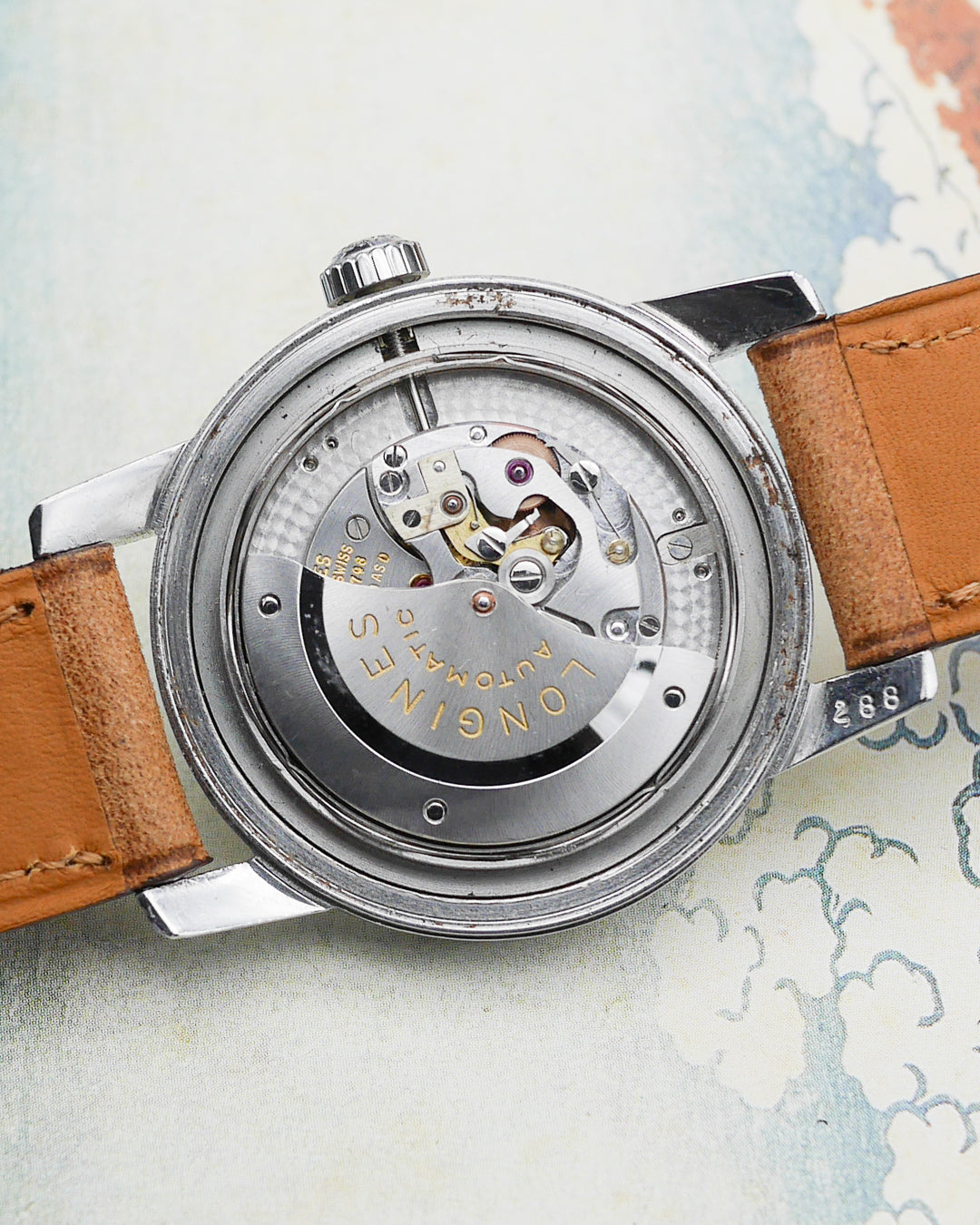 1950s Longines Conquest Calendar ref. 9004 with cream patina