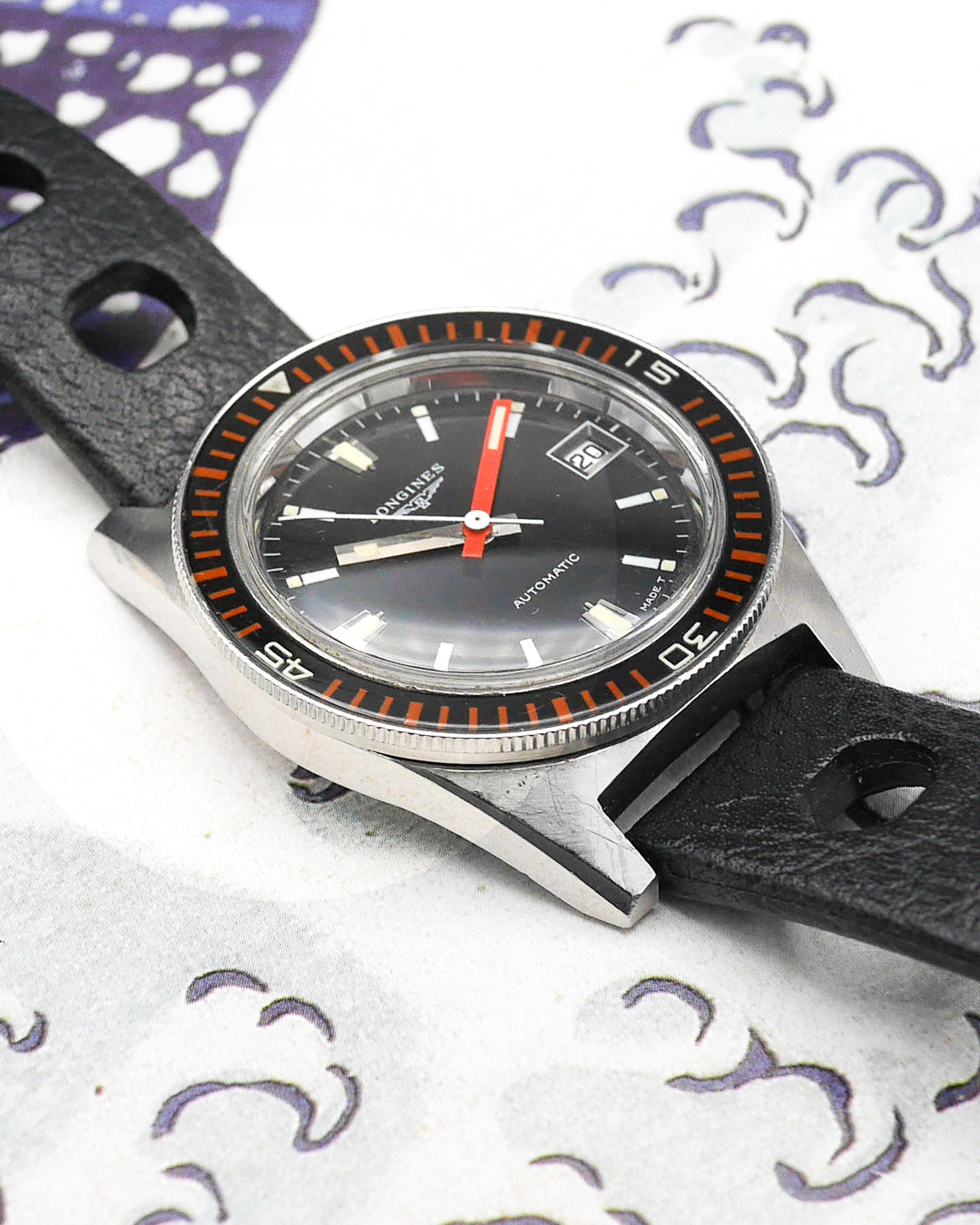 1960s Longines Skin Diver ref. 8248 bakelite bezel