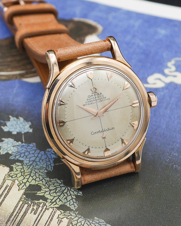 1952 Omega Constellation 2652 SC in 18kt pink gold