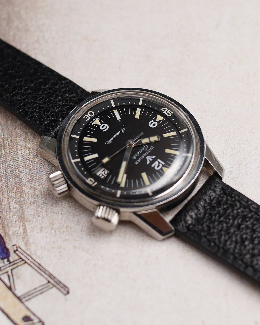 1960s Wittnauer Super Compressor ref. 8007