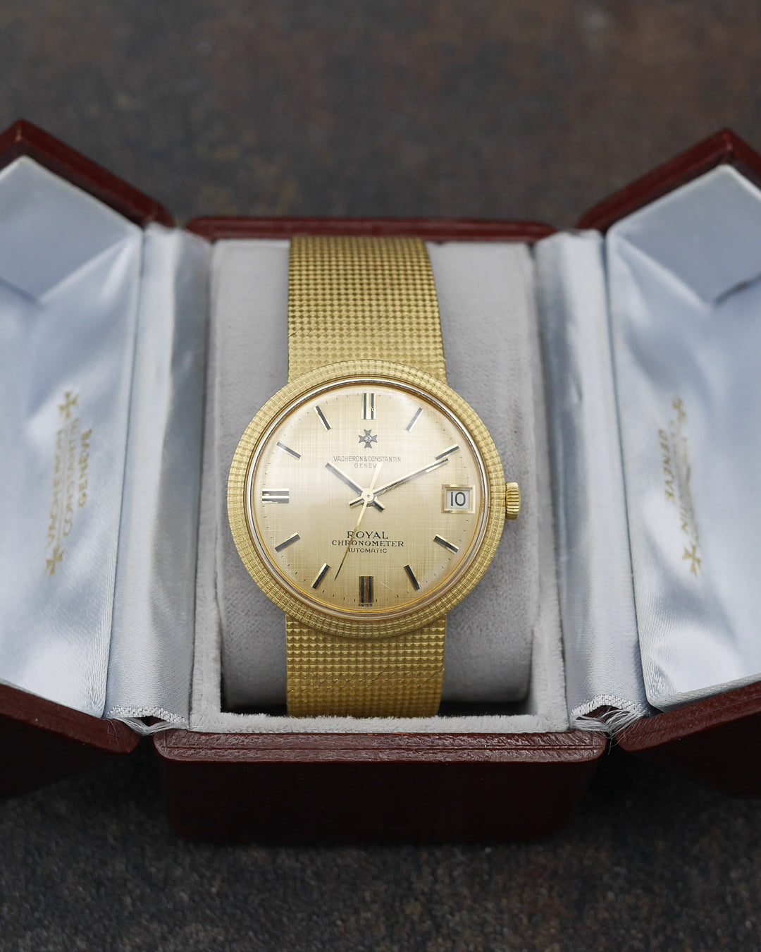 1970s Vacheron Constantin Chronometre Royal with original box