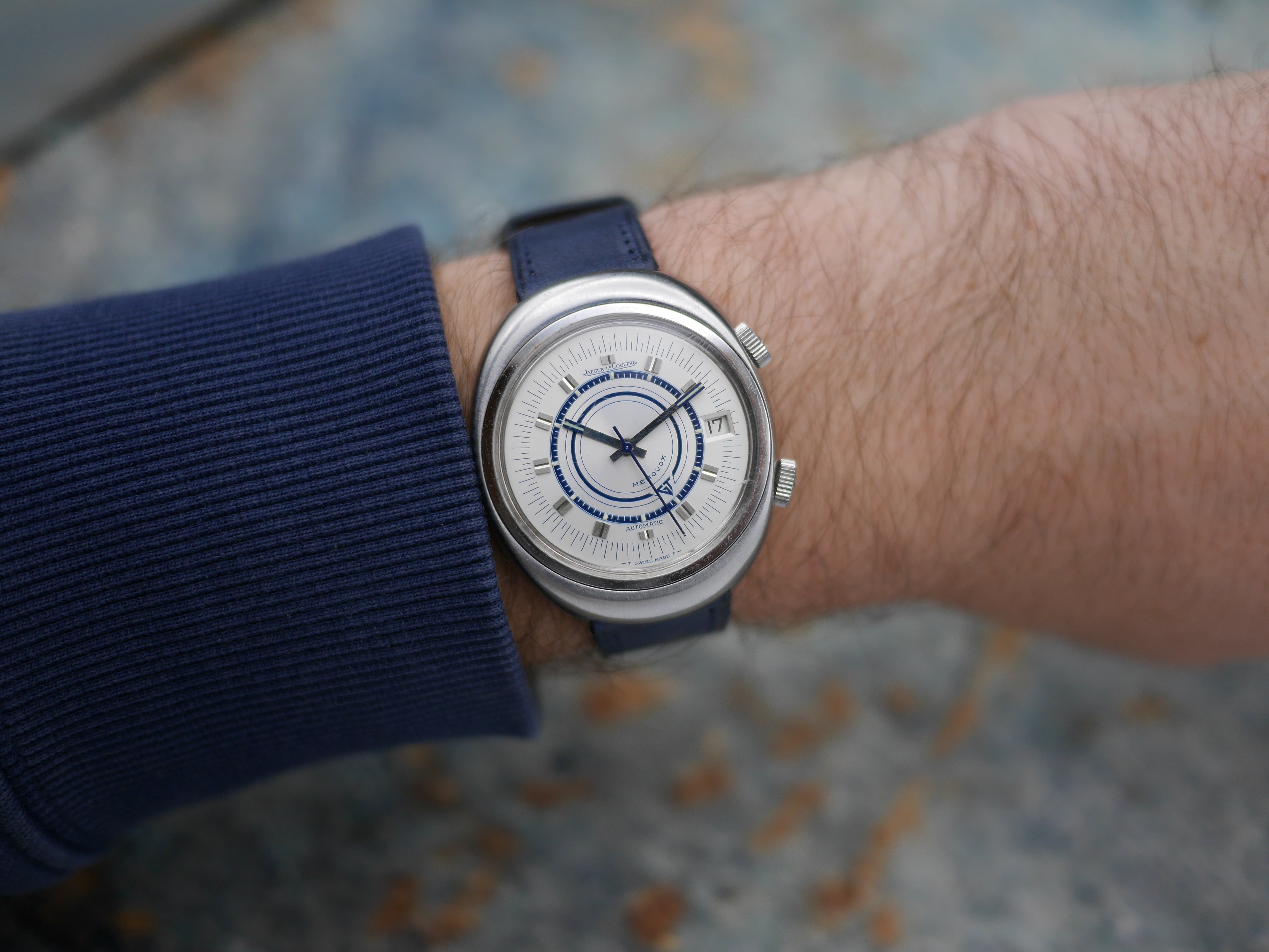 1970s Jaeger-Lecoultre Memovox E873 Speed Beat GT