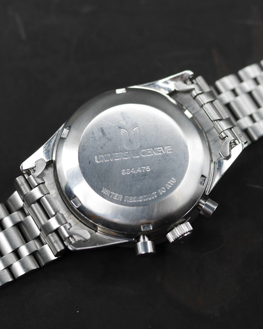 1990s Universal Geneve Compax 884.475 full set