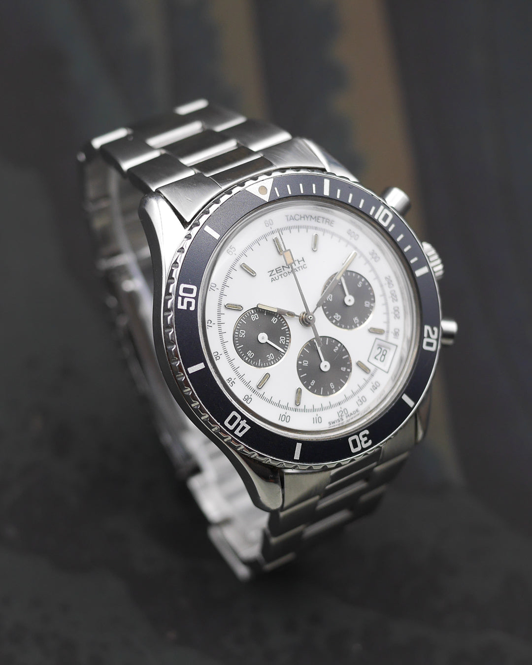 1988 Zenith El Primero de Luca ref.01.0040.400 with original box