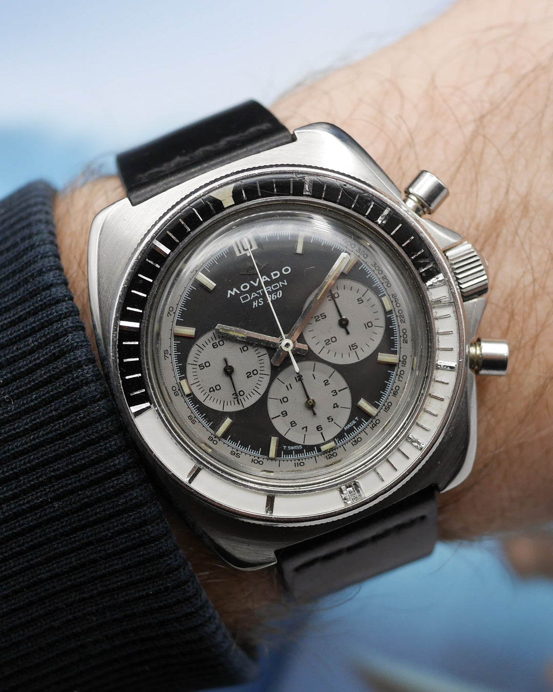 1970s Movado Datron chronograph HS 360
