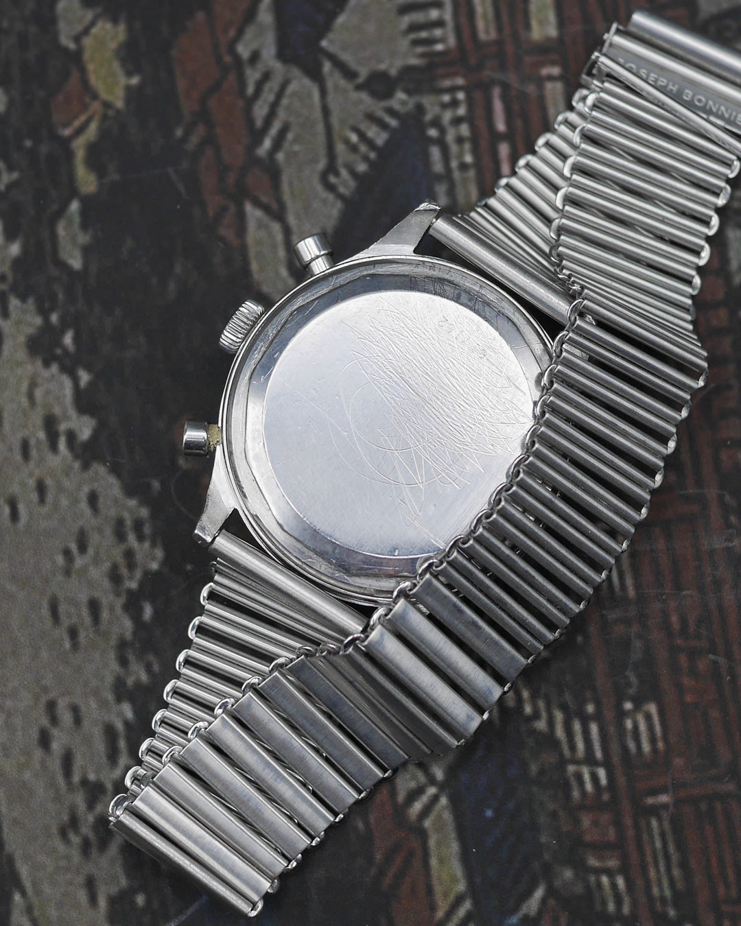 1960s Pontiac Nageur chronograph "Belgian Air Force"