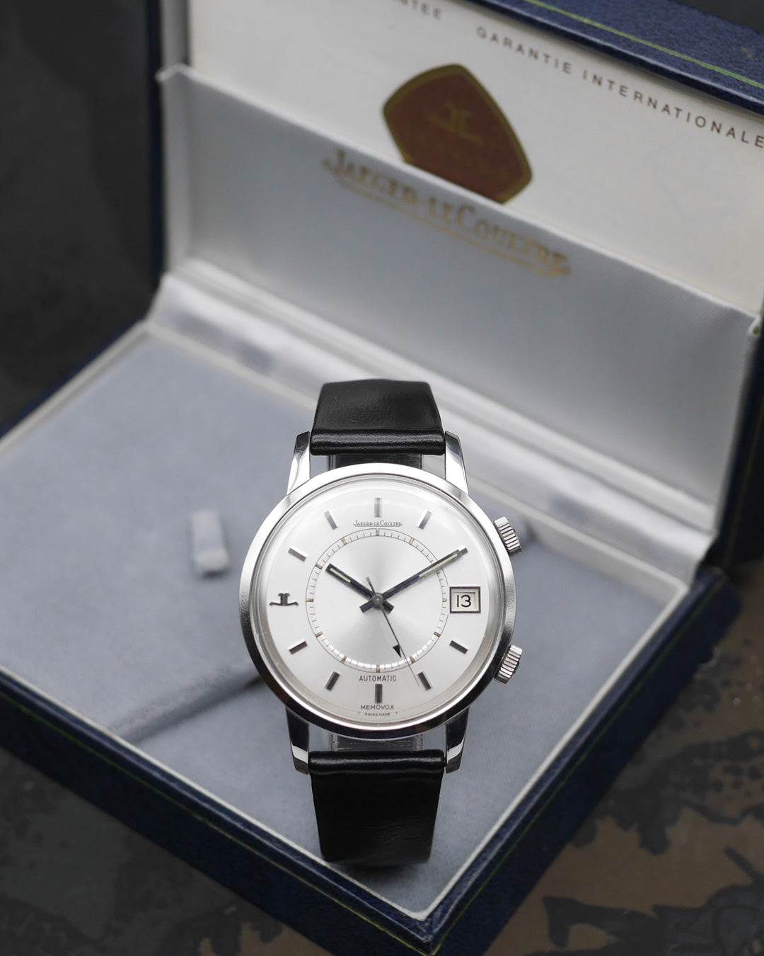 1970s Jaeger-Lecoultre Memovox 875.42 speed beat with box & papers