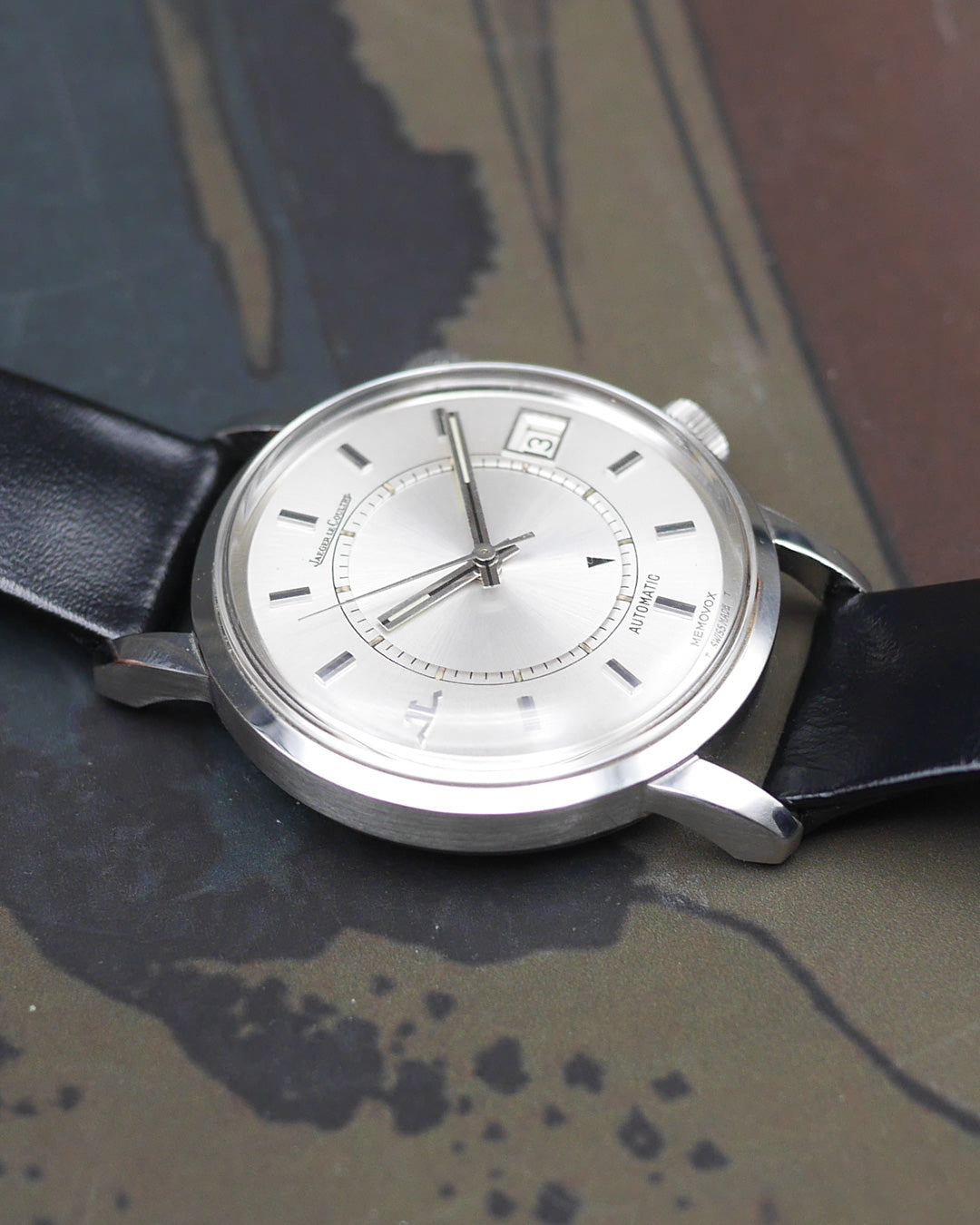 1970s Jaeger-Lecoultre Memovox 875.42 speed beat with box & papers