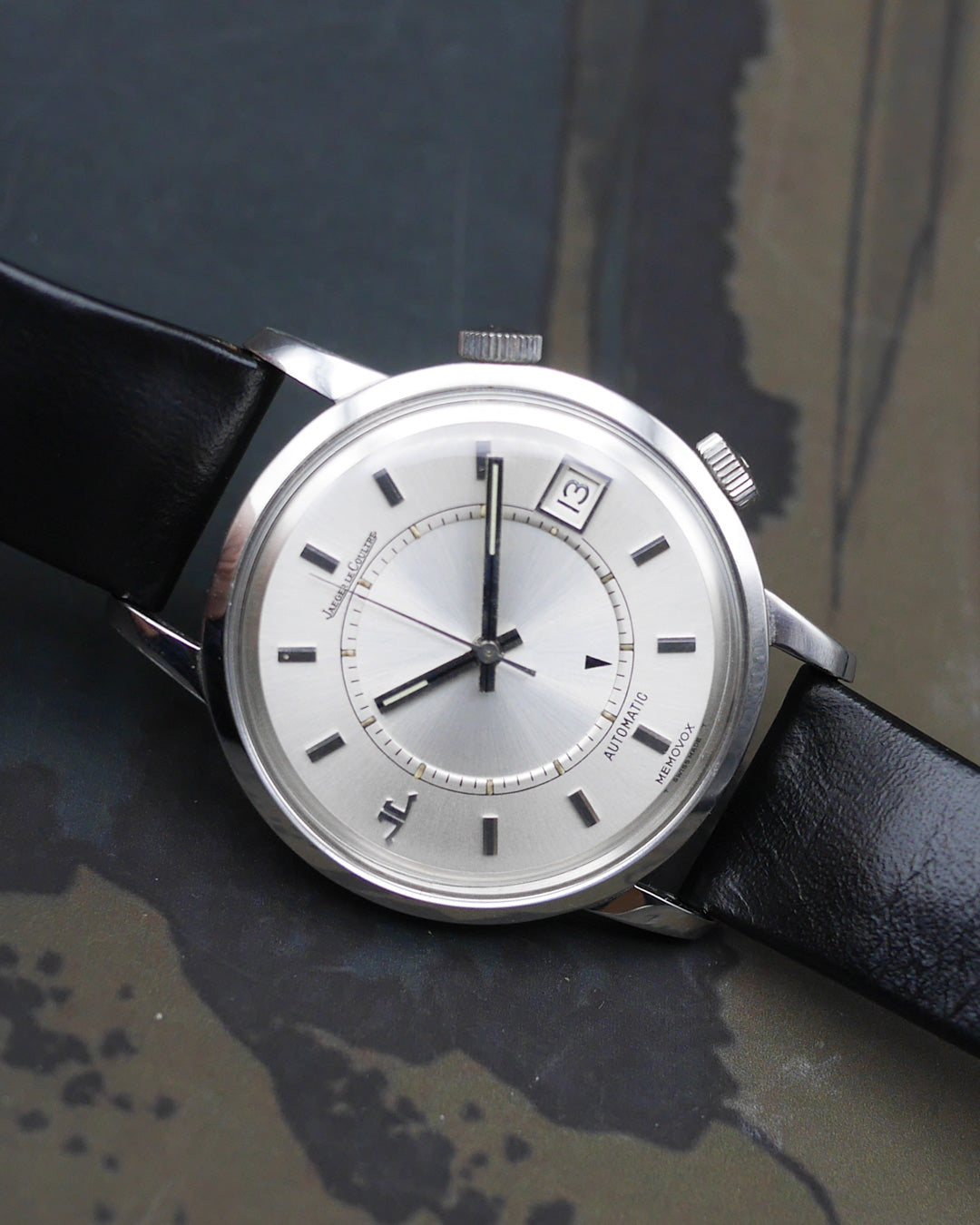 1970s Jaeger-Lecoultre Memovox 875.42 speed beat with box & papers