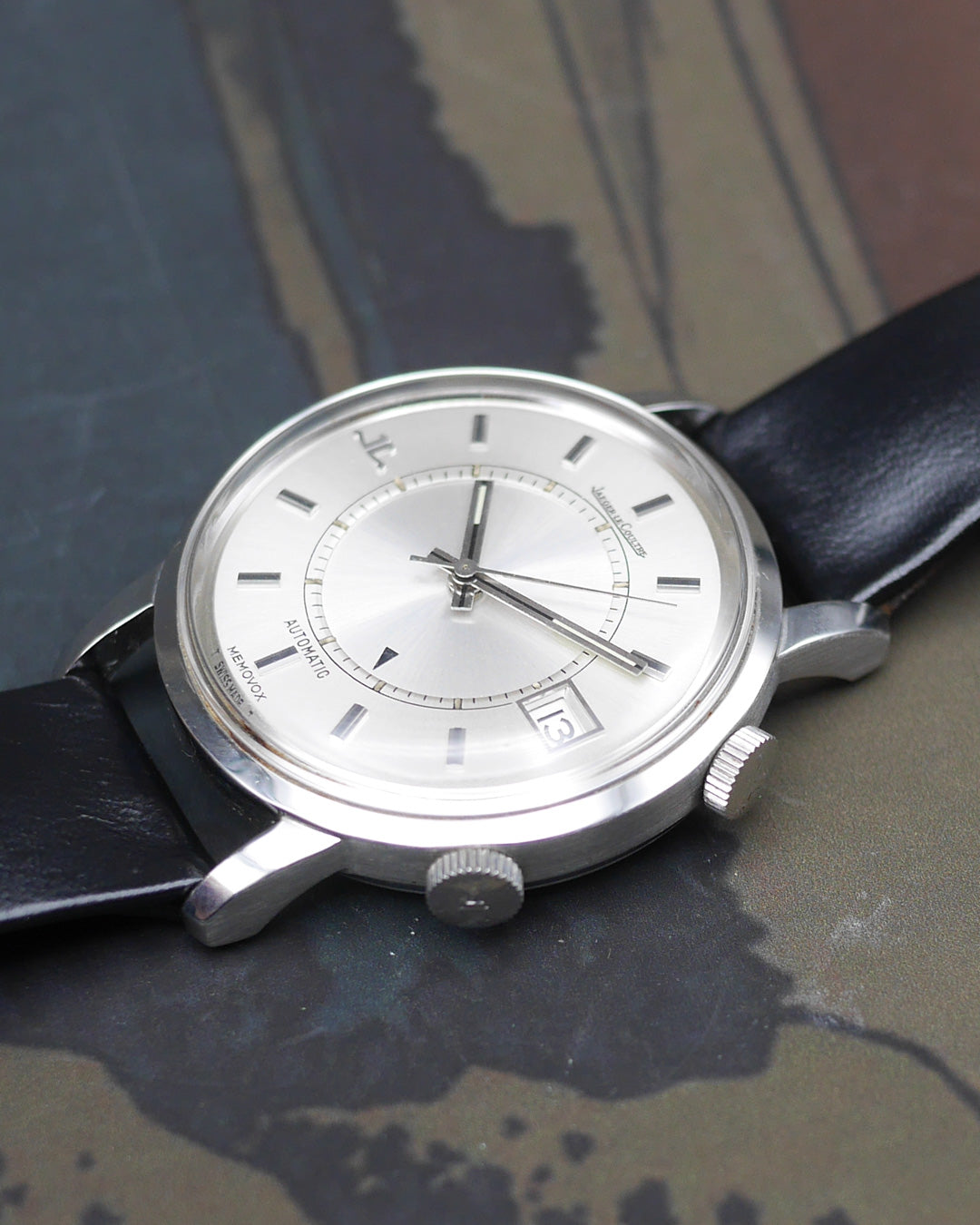 1970s Jaeger-Lecoultre Memovox 875.42 speed beat with box & papers