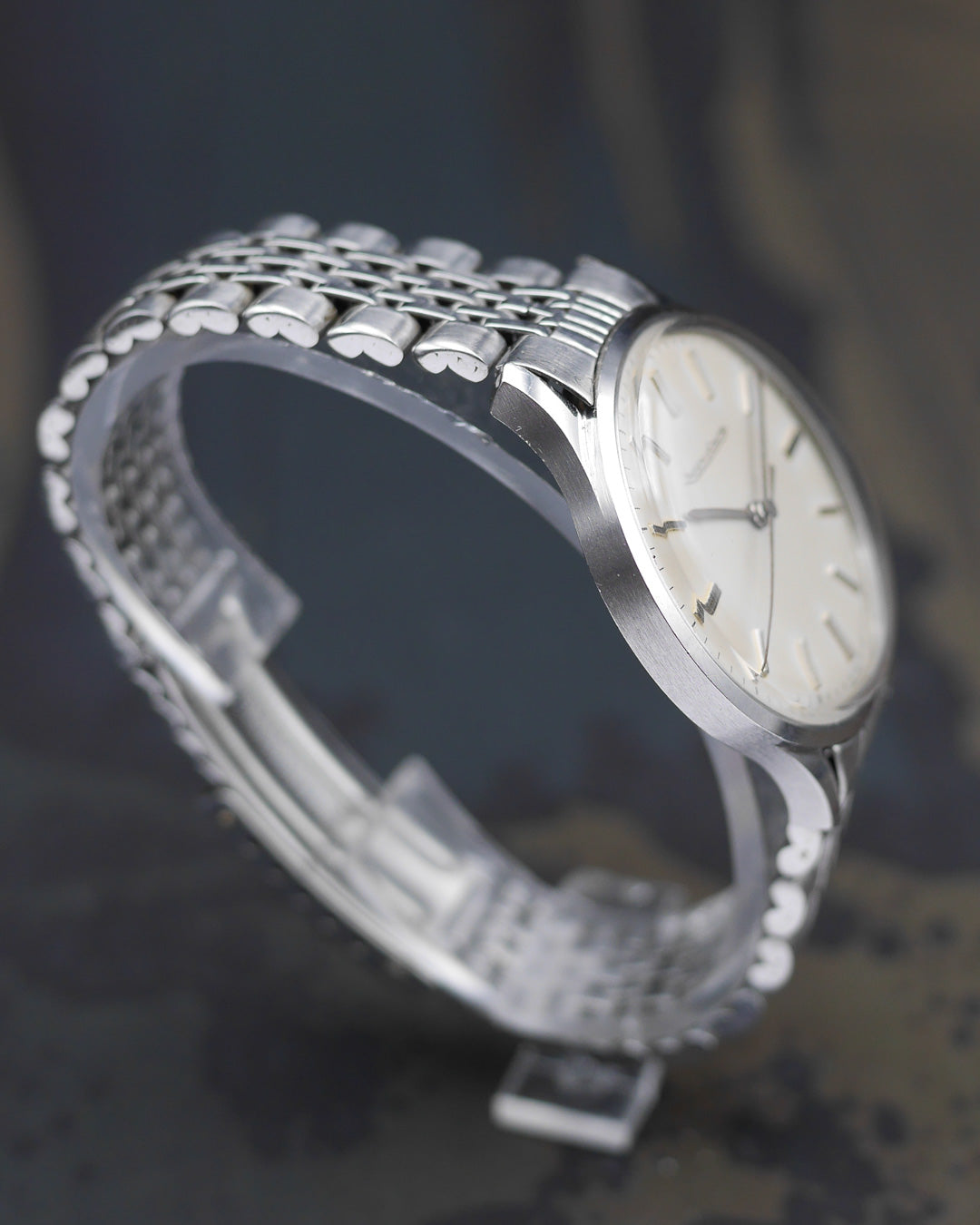 1960s Jaeger-Lecoultre steel dress watch