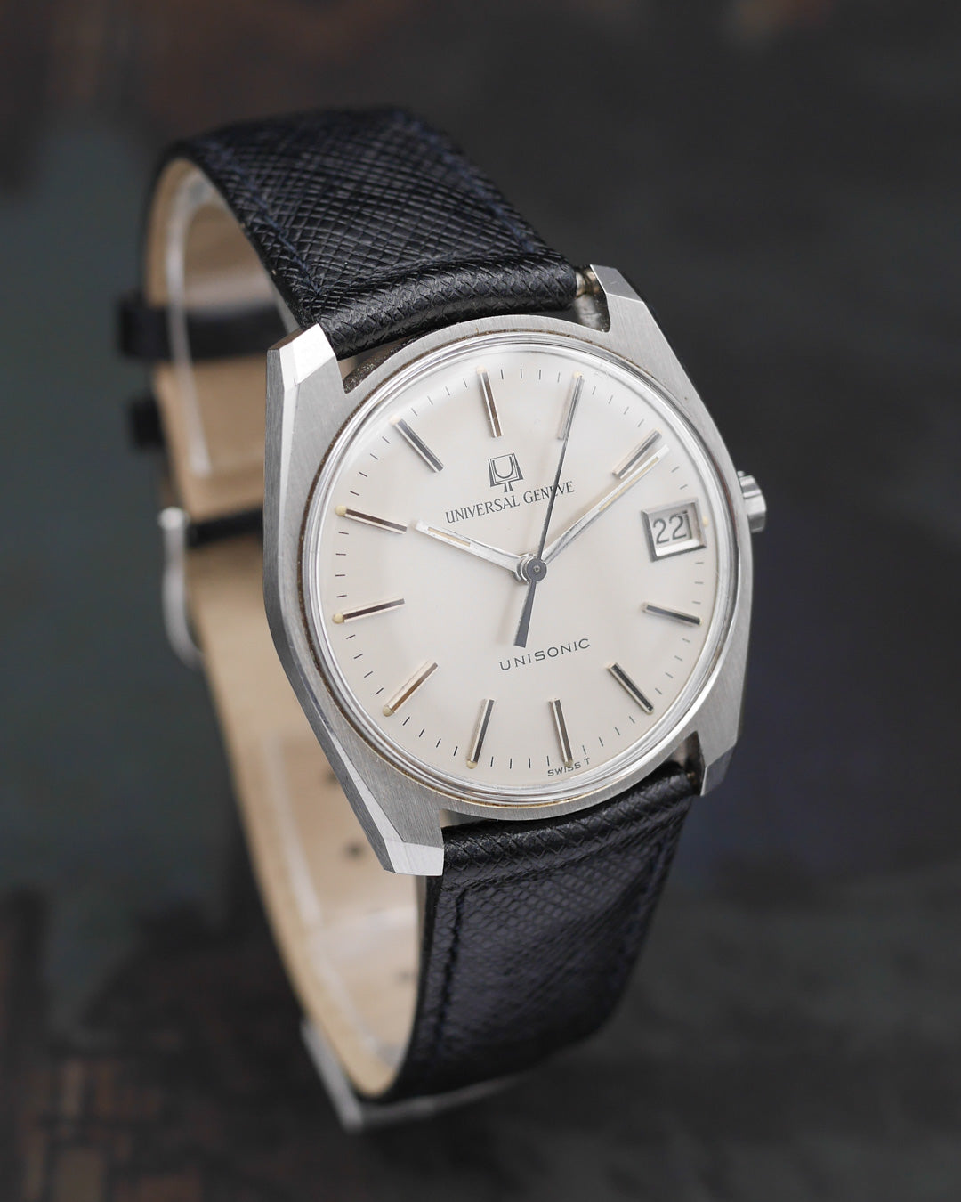 1975s Universal Geneve Unisonic ref.852100/01 in mint condition