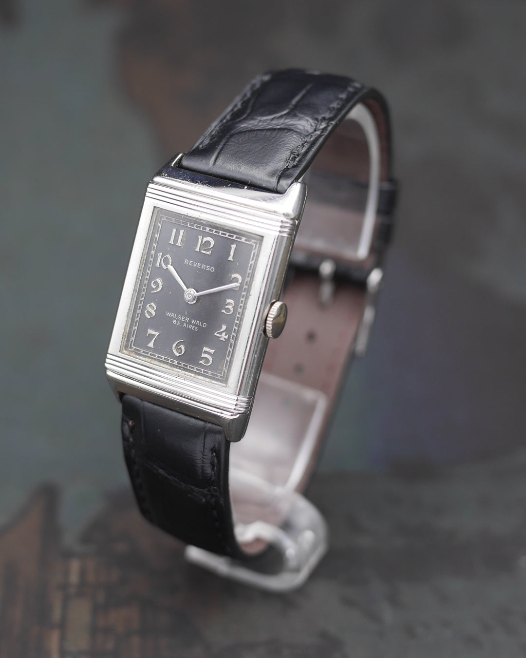 1931 Jaeger-Lecoultre Reverso signed Walser Wald Buenos Aires