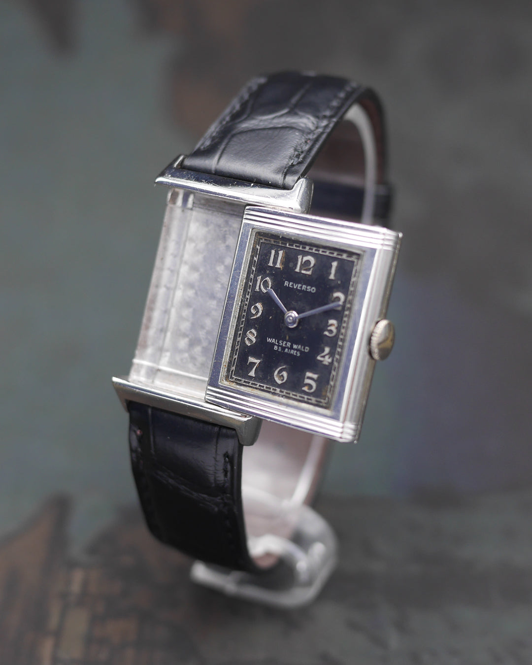 1931 Jaeger-Lecoultre Reverso signed Walser Wald Buenos Aires