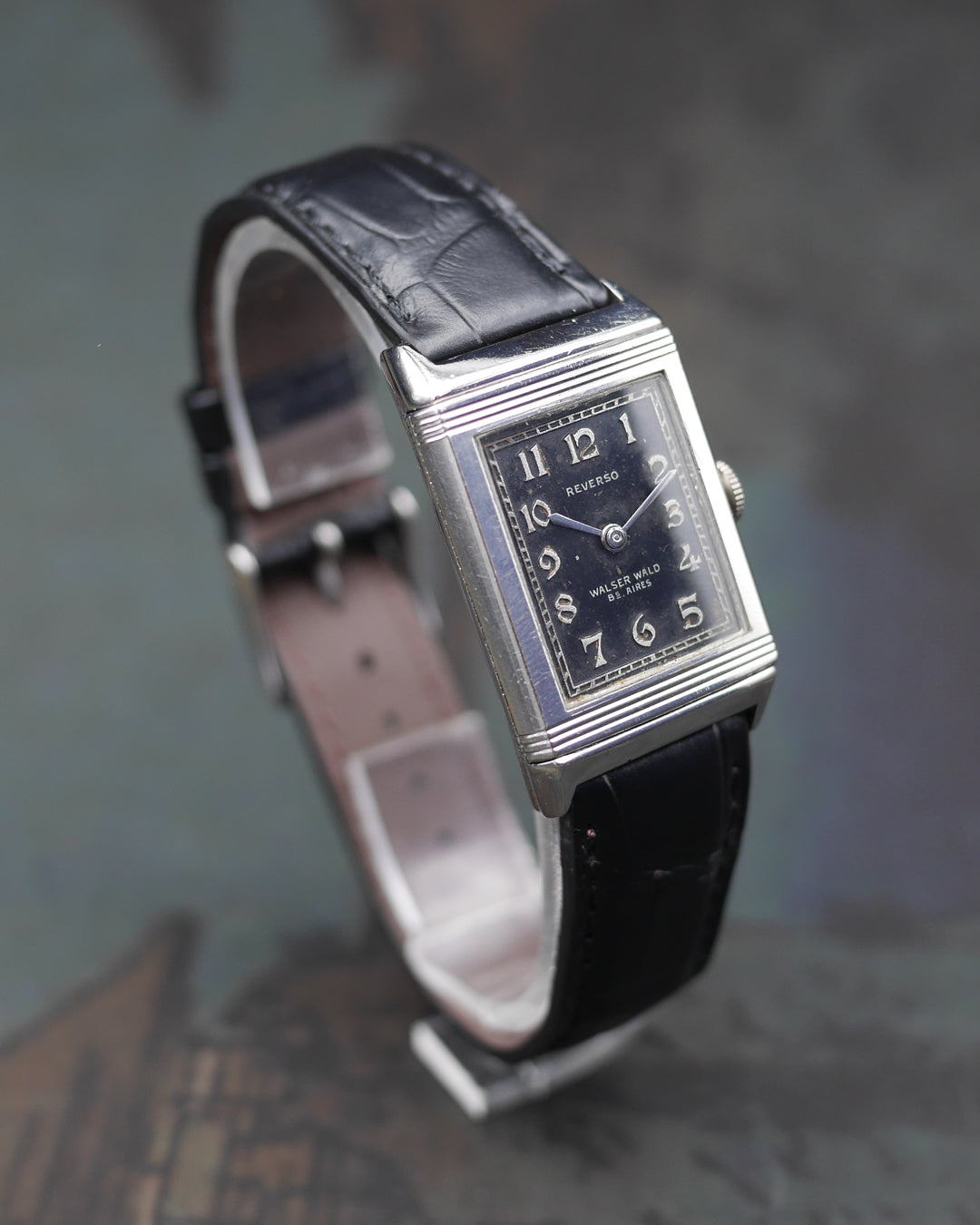 1931 Jaeger-Lecoultre Reverso signed Walser Wald Buenos Aires