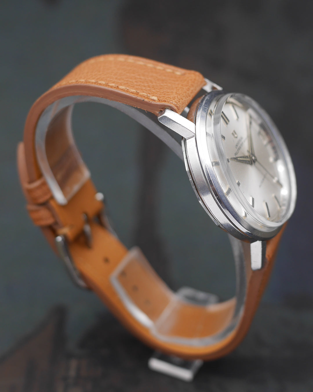 1969 Universal Geneve Polerouter Date rare guilloche dial with paper