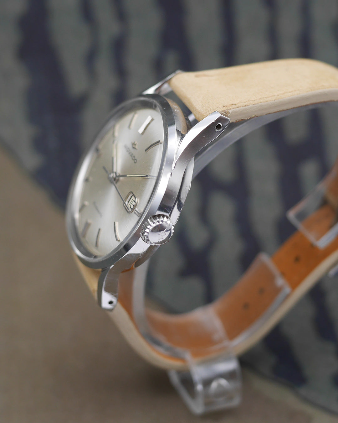 1950s Movado Kingmatic Sub-Sea in steel Borgel case