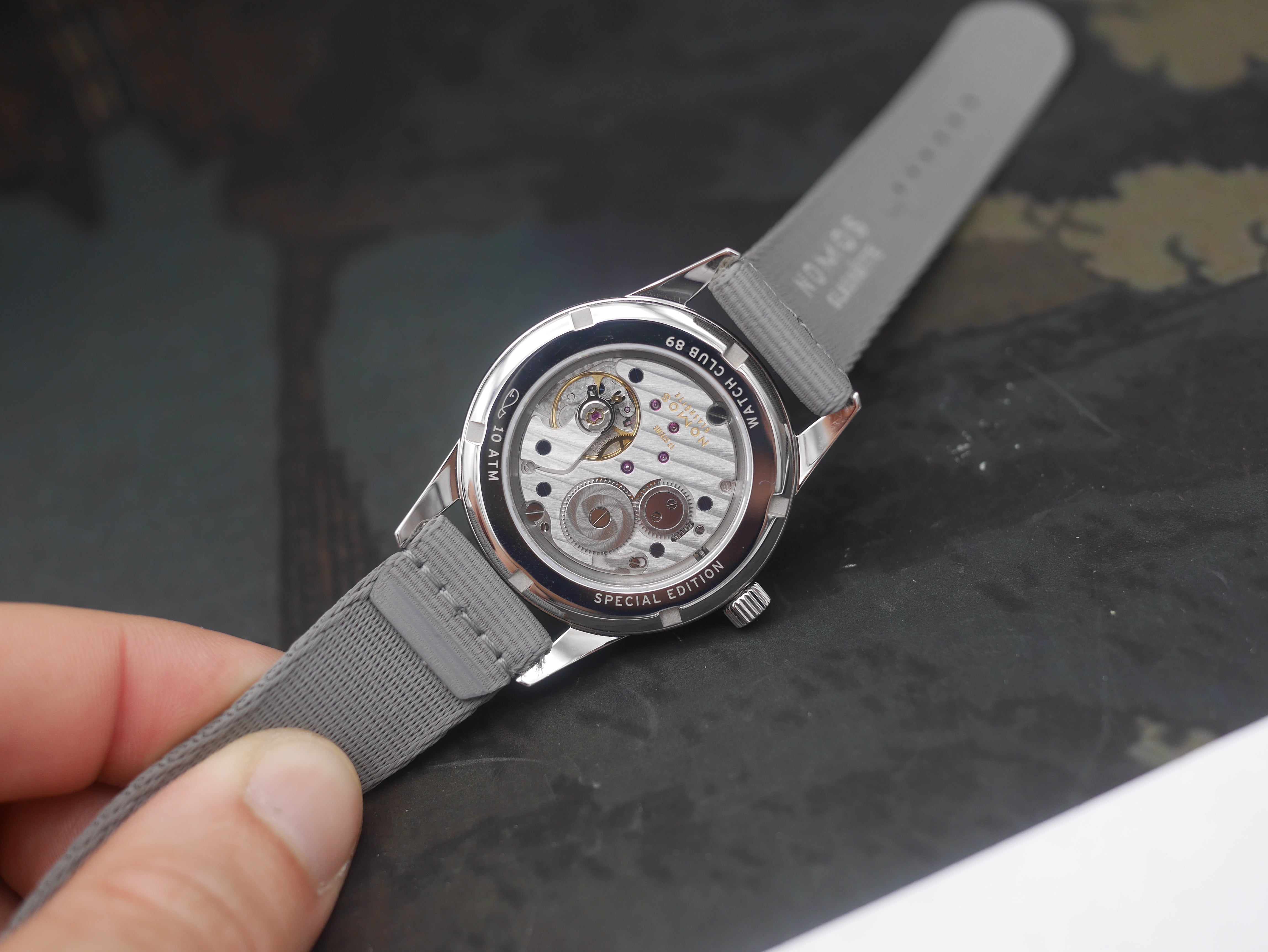 NOMOS Watch club 36 special edition ref. 730S4 - Full set