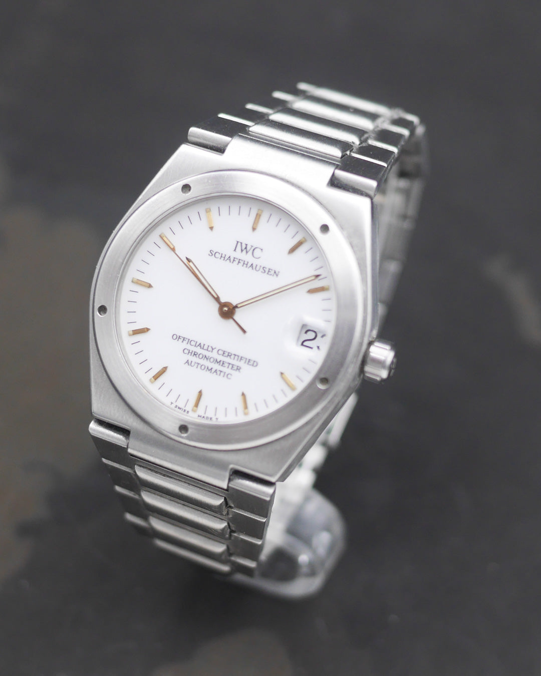 1990s IWC Ingenieur Slim ref. 3521 Full Set