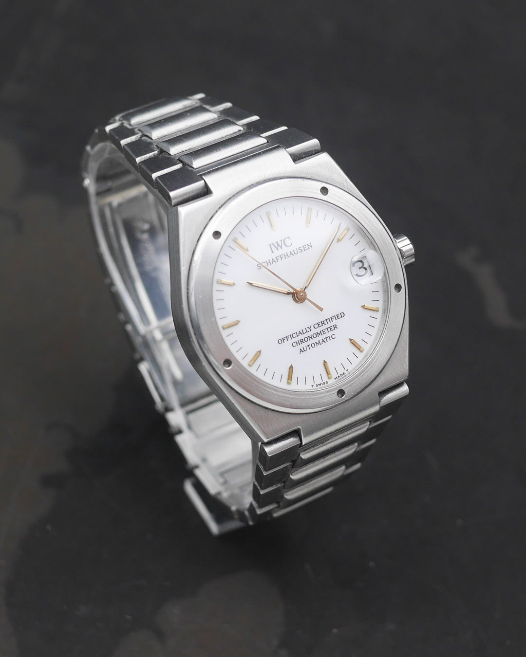 1990s IWC Ingenieur Slim ref. 3521 Full Set