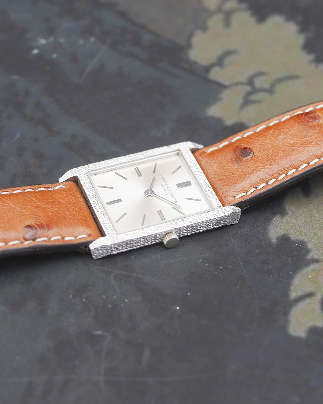 1970's Vacheron Constantin "Tank" in 18k white gold