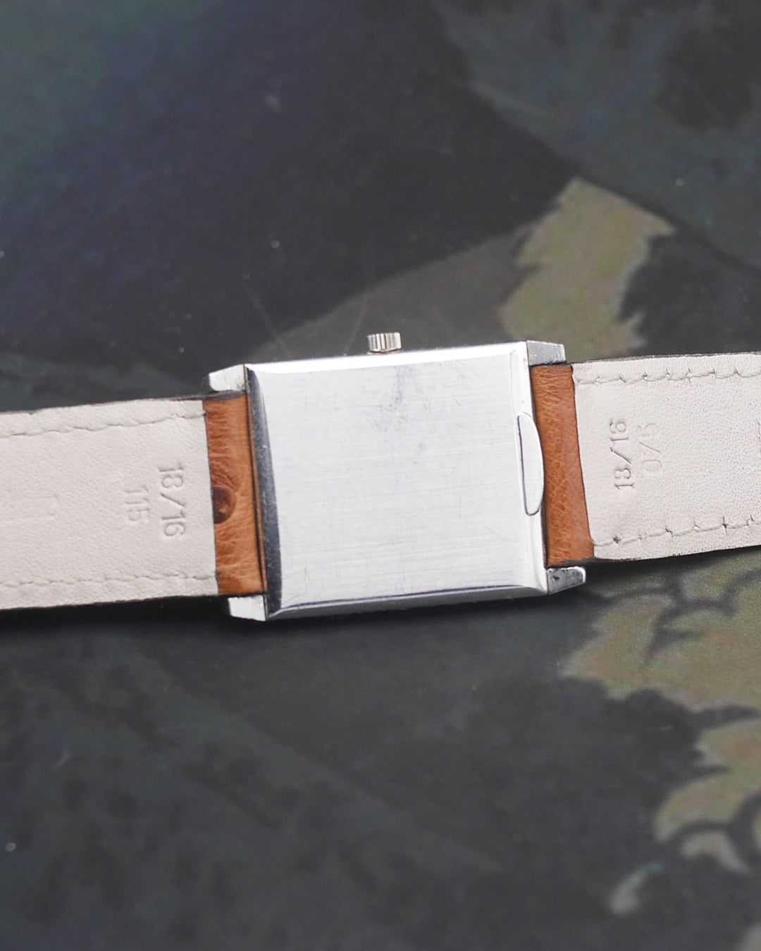 1970's Vacheron Constantin "Tank" in 18k white gold