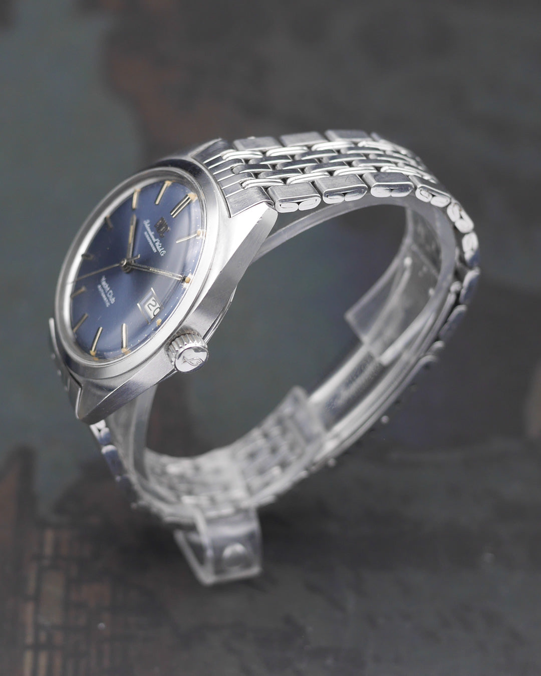 1960s IWC Yacht Club ref.811 blue dial with original Gay Frères bracelet