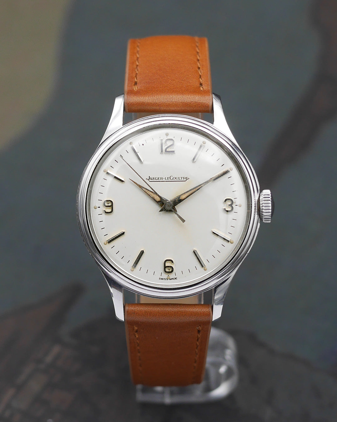 1960s Jaeger-Lecoultre 3 hands 3/6/9/12 radium dial