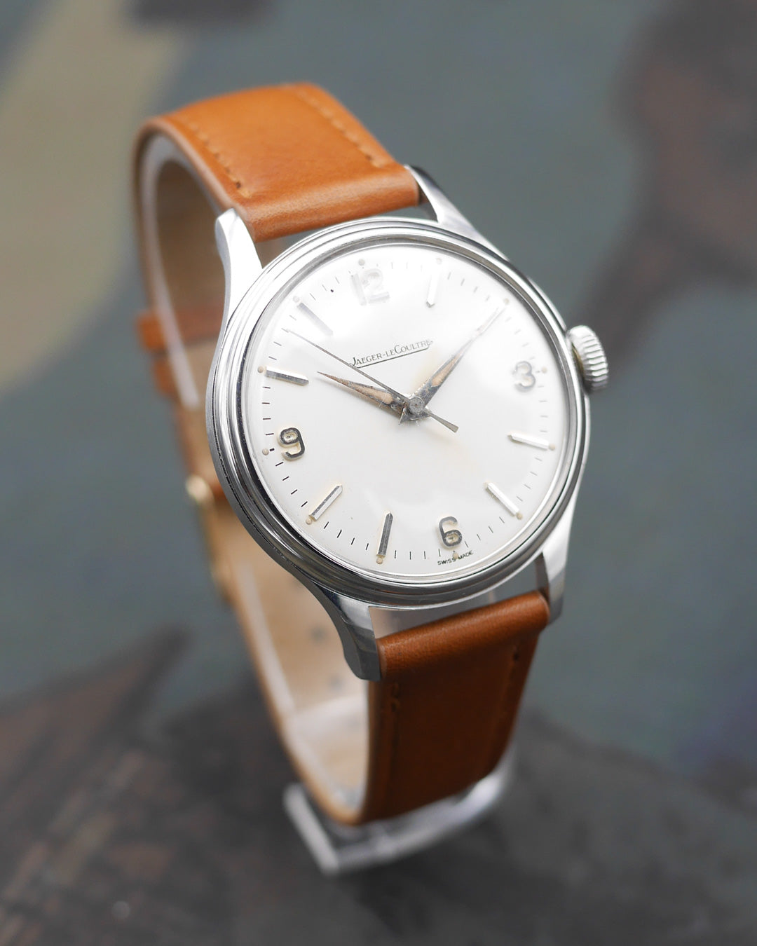 1960s Jaeger-Lecoultre 3 hands 3/6/9/12 radium dial