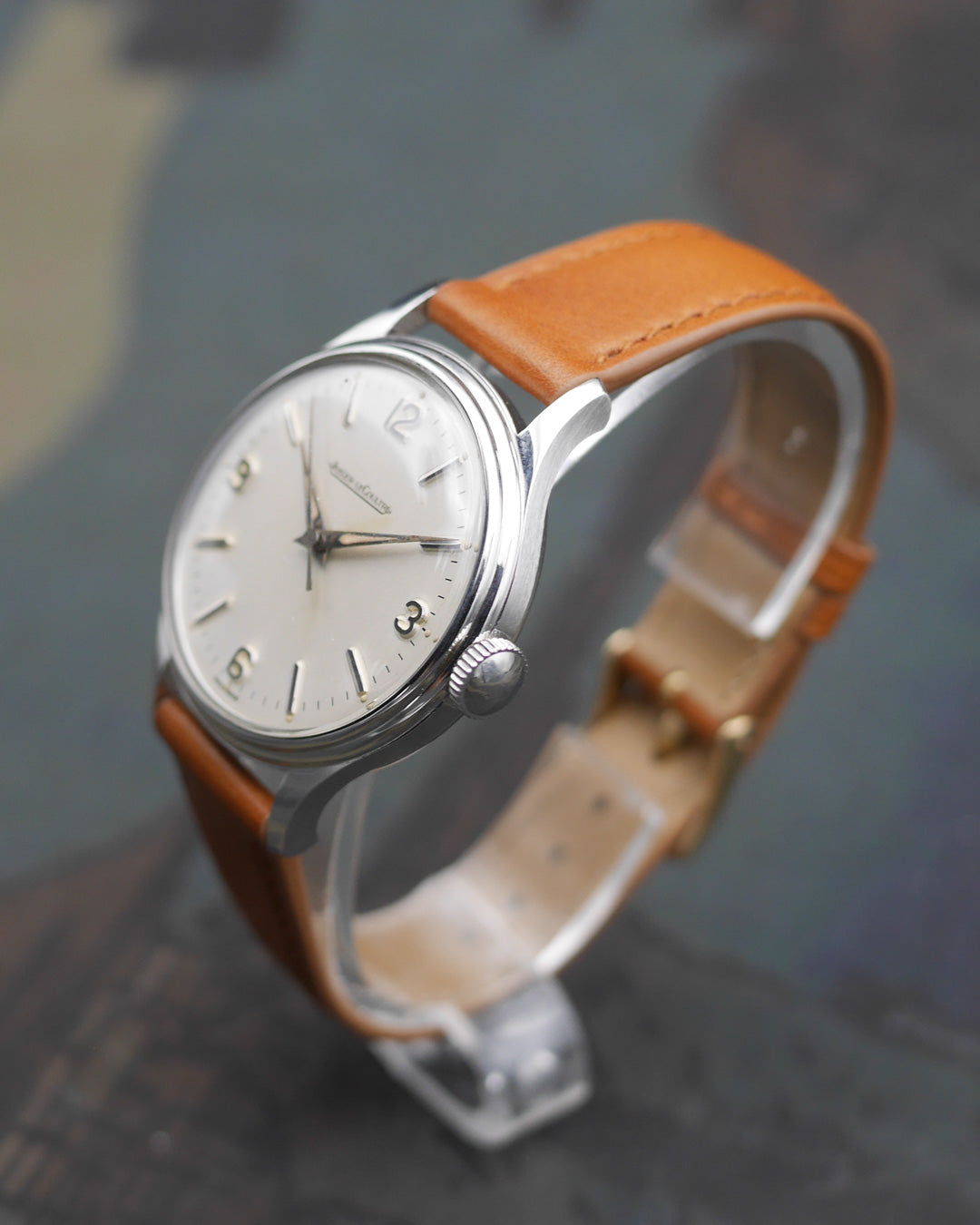 1960s Jaeger-Lecoultre 3 hands 3/6/9/12 radium dial