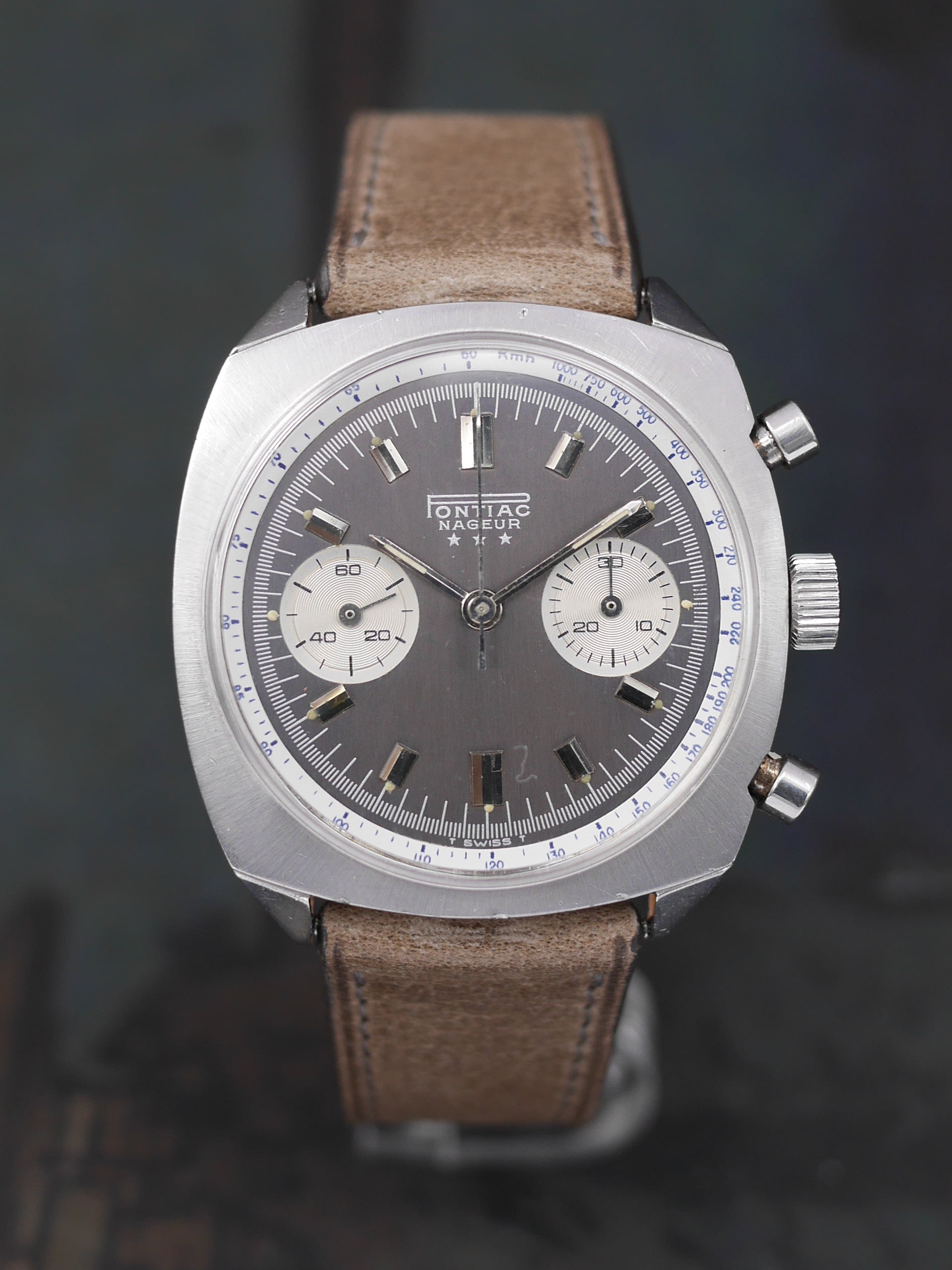 1970s Pontiac Nageur chronograph