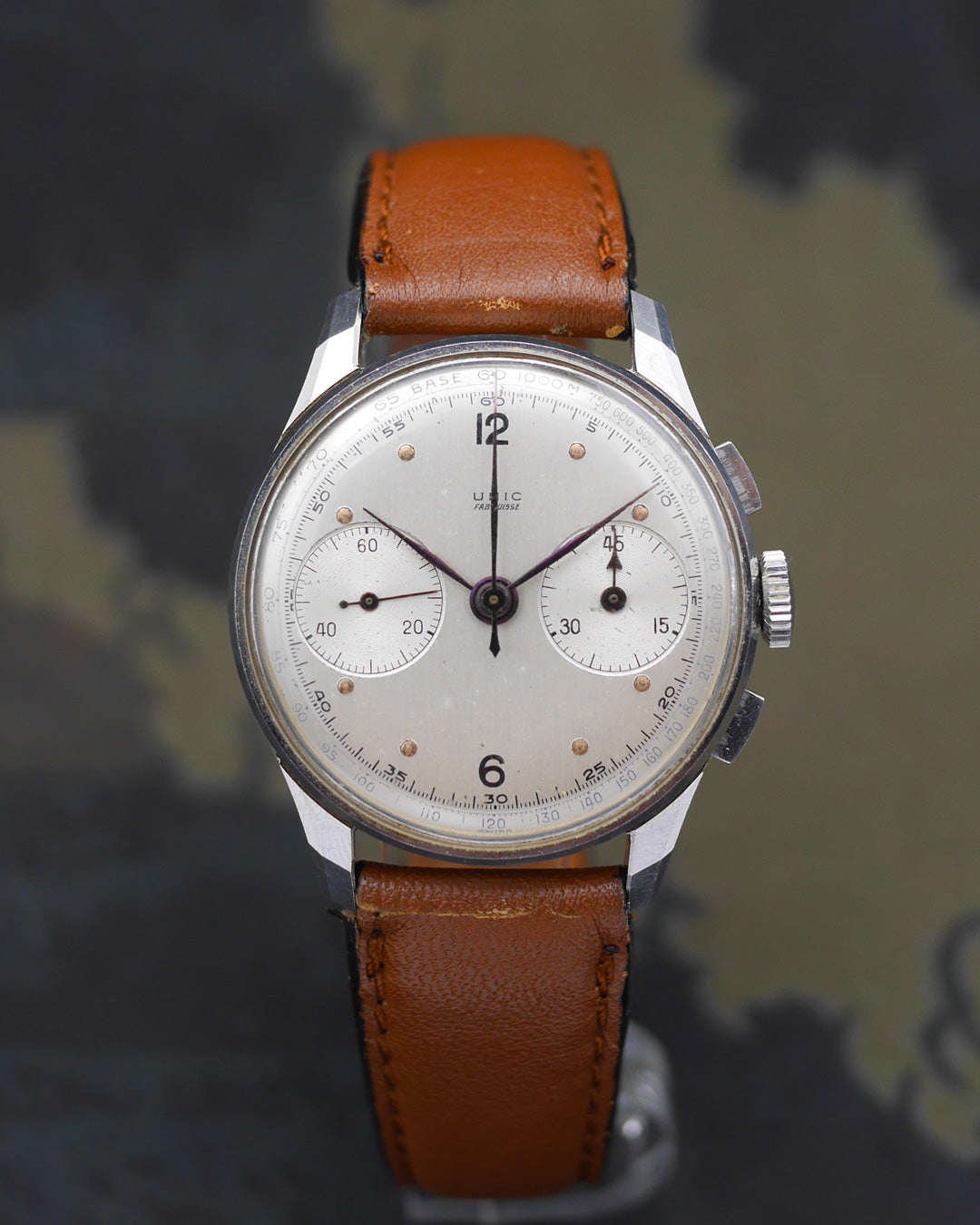 1950s Unic Arsa chronograph