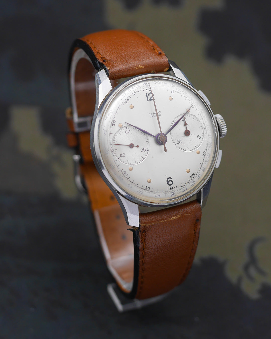 1950s Unic Arsa chronograph