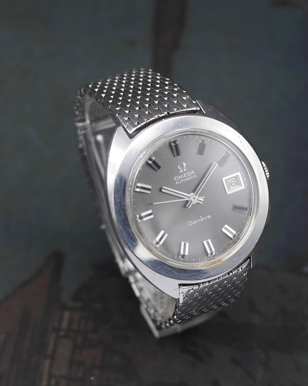 1960s Omega Geneve ref. 166.721 made for the Japanese market